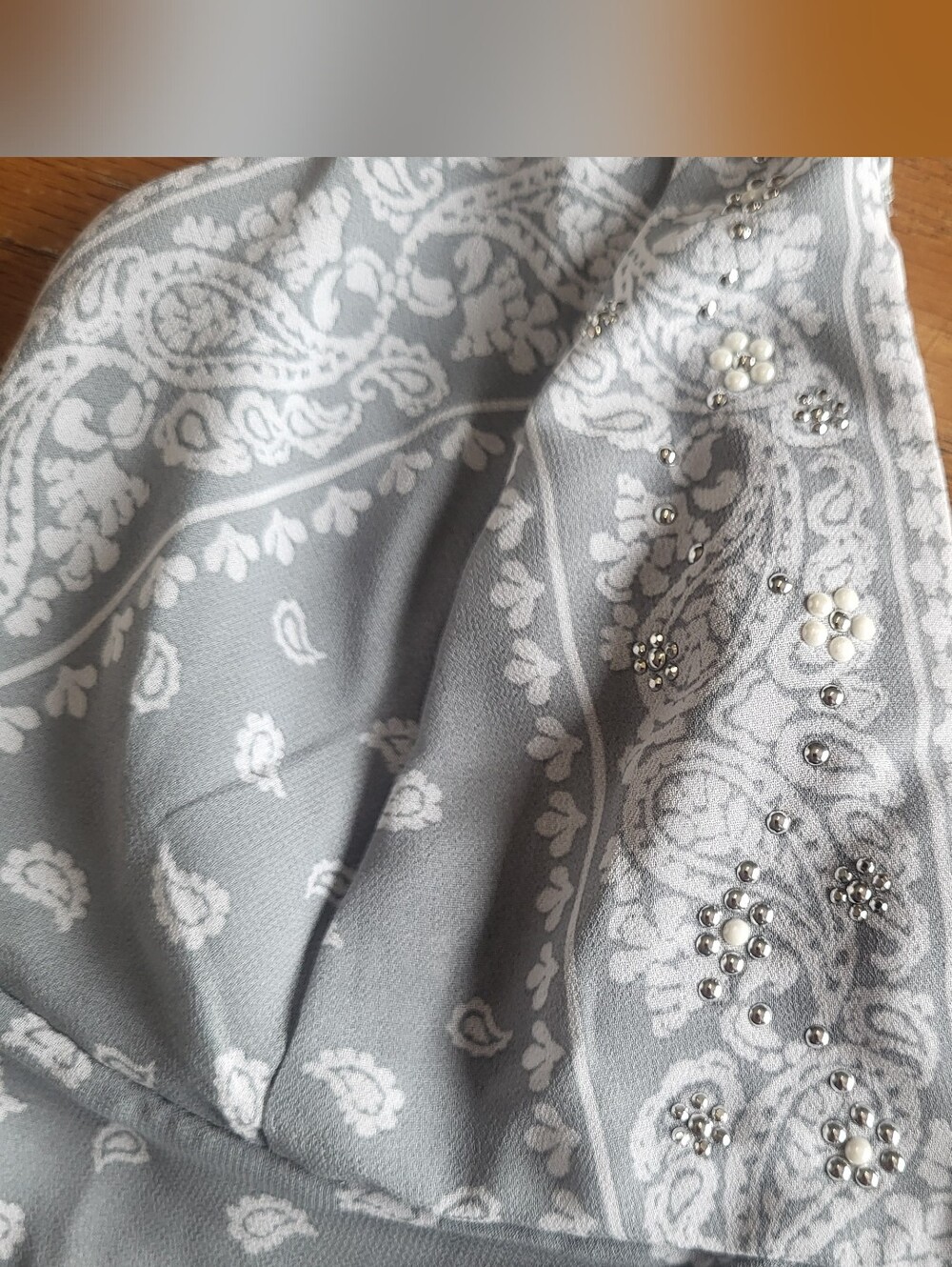 Light Gray Wild Fable Tie Front Tank. XS New - Picture 2 of 9